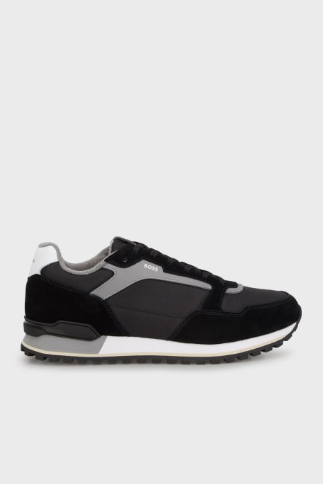 Boss Logolu Sneaker Erkek Ayakkabı 50523221 010 SİYAH - 1