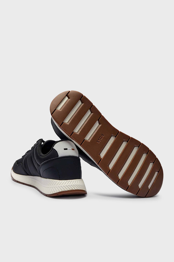 Boss Logolu Sneaker Erkek Ayakkabı 50536481 001 SİYAH - 4