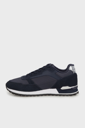 Boss Logolu Süet Detaylı Sneaker Erkek Ayakkabı 50523221 410 LACİVERT - 3