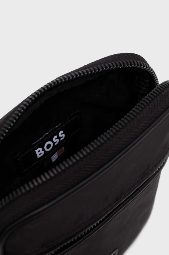 Boss Monogram Logo Baskılı Ayarlanabilir Askılı Erkek Çanta 50512079 001 SİYAH - 10
