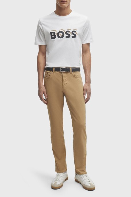 Boss Pamuk Karışımlı Slim Fit Jeans Erkek Kot Pantolon 50508122 260 KAHVE - 2