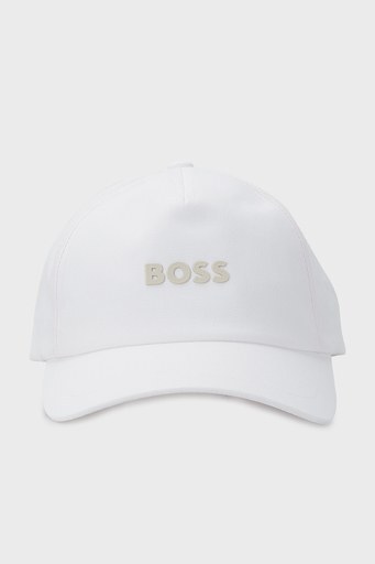 Boss Pamuklu Logolu Erkek Şapka 50468094 100 BEYAZ