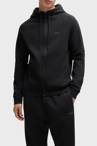 Boss Pamuklu Logolu Regular Fit Kapüşonlu Erkek Eşofman Takımı 50519395 001 SİYAH - 3