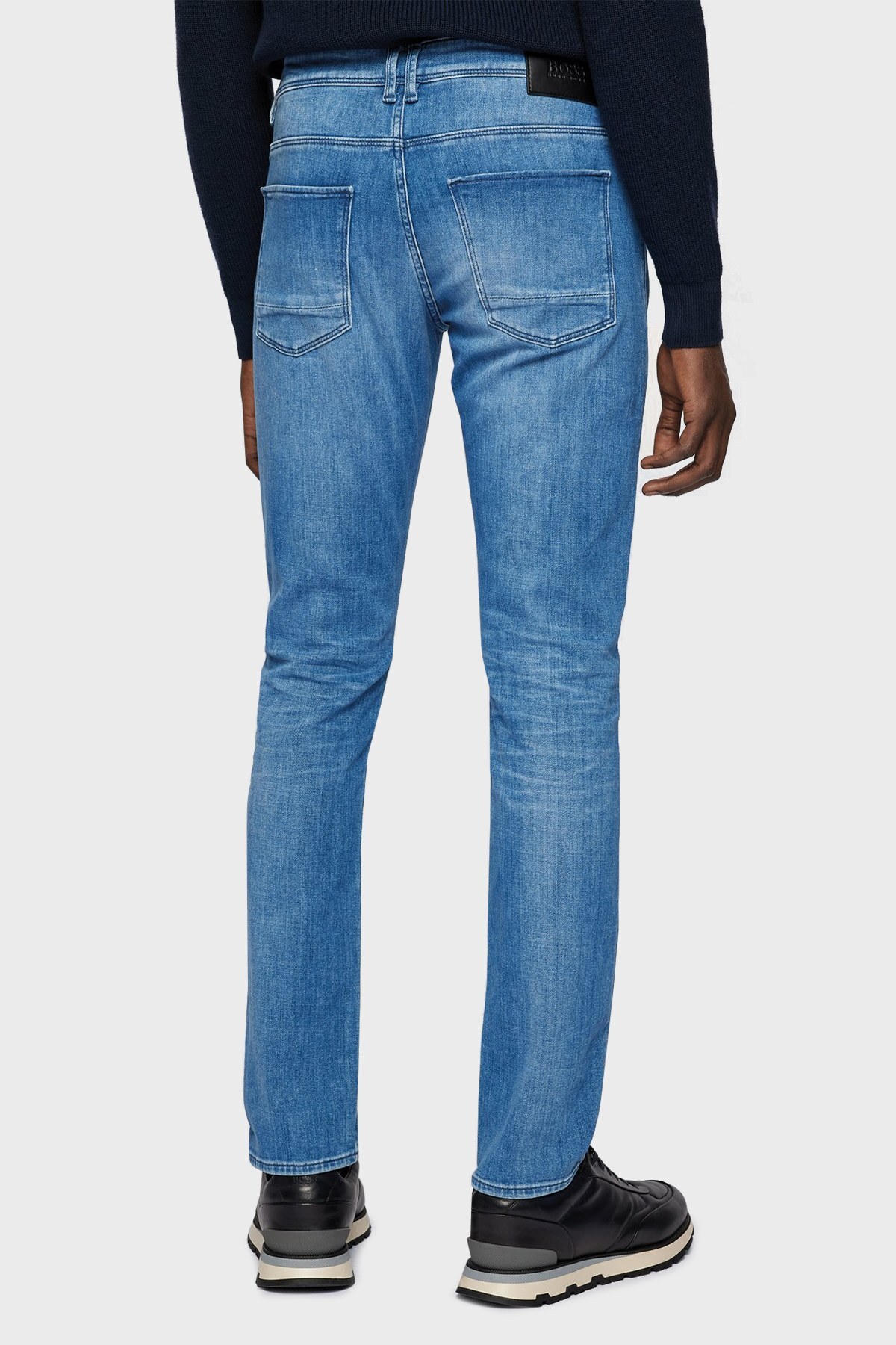 Boss Pamuklu Normal Bel Slim Fit Jeans Erkek Kot Pantolon 50465268 432 MAVİ