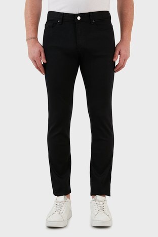 Boss - Boss Pamuklu Normal Bel Slim Fit Jeans Erkek Kot Pantolon 50467694 002 SİYAH (1)