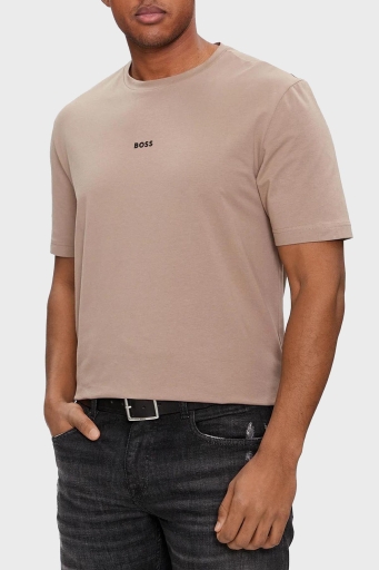 Boss Pamuklu Regular Fit Bisiklet Yaka Erkek T Shirt 50473278 246 SÜTLÜ KAHVE - 6