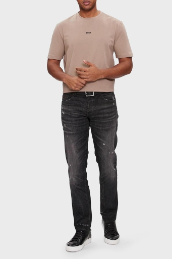 Boss Pamuklu Regular Fit Bisiklet Yaka Erkek T Shirt 50473278 246 SÜTLÜ KAHVE - 7