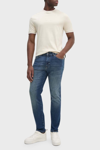 Boss Pamuklu Regular Fit Bisiklet Yaka Erkek T Shirt 50518631 131 KREM - 2