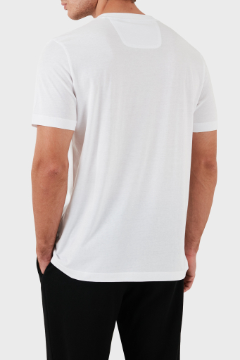 Boss Pamuklu Regular Fit Bisiklet Yaka Erkek T Shirt 50519358 100 BEYAZ - 3