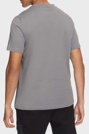 Boss Pamuklu Regular Fit Bisiklet Yaka Erkek T Shirt 50519358 251 GRİ - 3