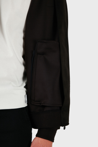 Boss Pamuklu Regular Fit Dik Yaka Fermuarlı Erkek Sweat 50531043 001 SİYAH - 12