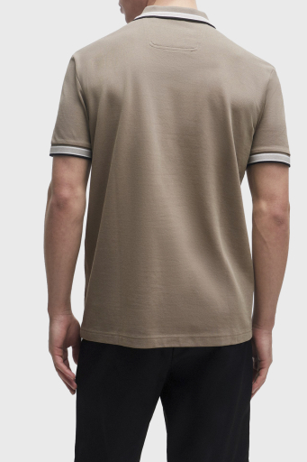 Boss Pamuklu Regular Fit Erkek Polo Yaka T Shirt 50469055 334 GRİ - 9