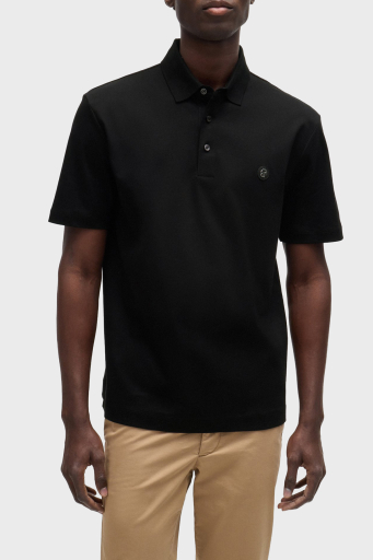 Boss Pamuklu Regular Fit Erkek Polo Yaka T Shirt 50520297 001 SİYAH - 5