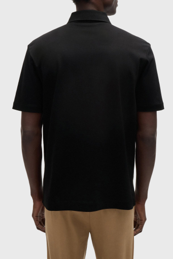 Boss Pamuklu Regular Fit Erkek Polo Yaka T Shirt 50520297 001 SİYAH - 6