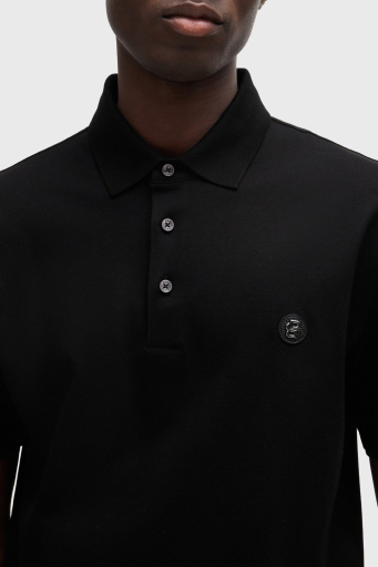Boss Pamuklu Regular Fit Erkek Polo Yaka T Shirt 50520297 001 SİYAH - 7
