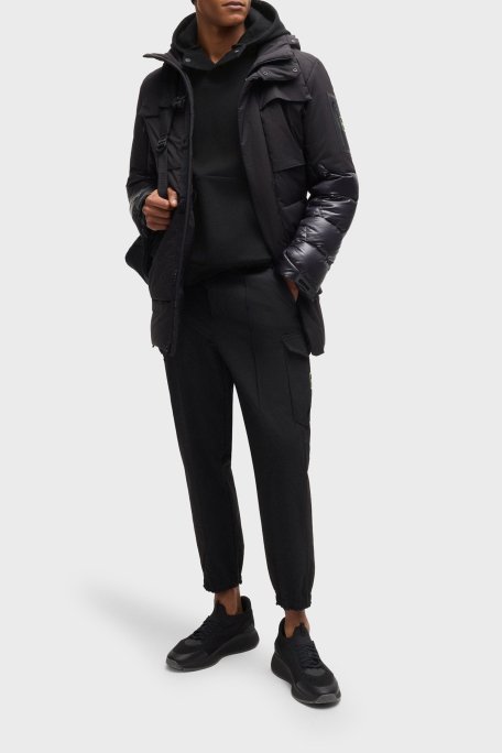 Boss Pamuklu Regular Fit Kapüşonlu Erkek Sweat 50523464 001 SİYAH - 2