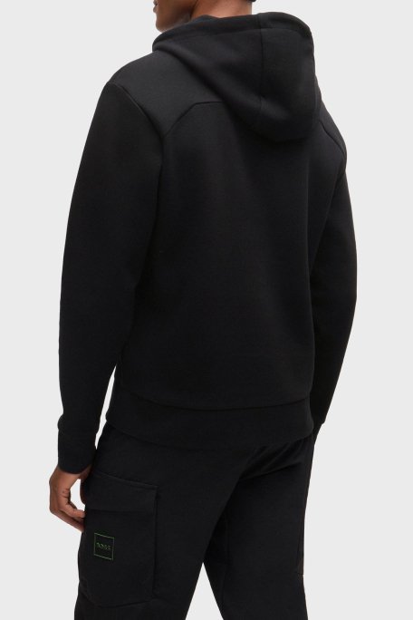 Boss Pamuklu Regular Fit Kapüşonlu Erkek Sweat 50523464 001 SİYAH - 3