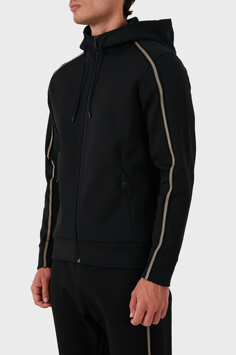 Boss Pamuklu Regular Fit Kapüşonlu Erkek Sweat 50523912 001 SİYAH - 4