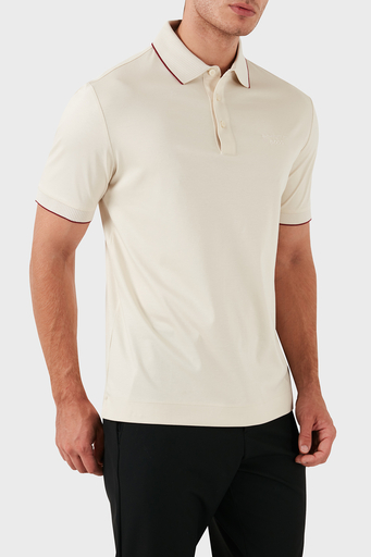 Boss Pamuklu Regular Fit Polo Yaka Erkek T Shirt 50519931 131 EKRU - 3