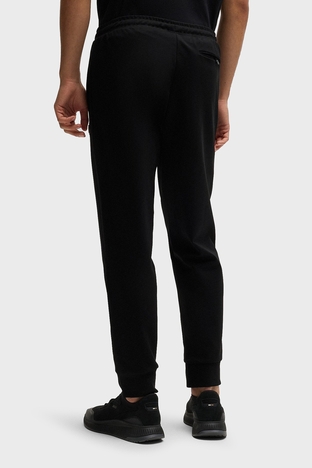 Boss - Boss Pamuklu Regular Fit Ribanalı Paça Jogger Erkek Pantolon 50543434 001 SİYAH (1)