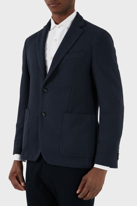 Boss Pamuklu Slim Fit Blazer Erkek Ceket 50510343 404 LACİVERT - 1