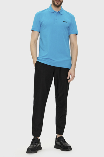 Boss Pamuklu Slim Fit Erkek Polo Yaka T Shirt 50512789 442 TURKUAZ - 2
