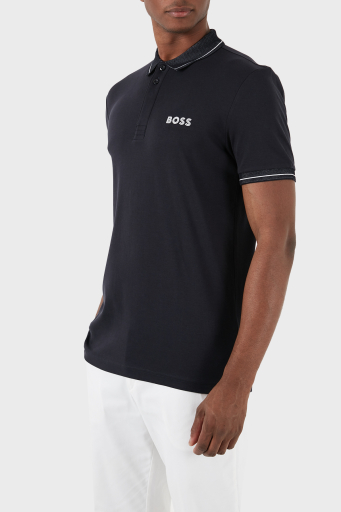 Boss Pamuklu Slim Fit Erkek Polo Yaka T Shirt 50512892 402 LACİVERT - 8
