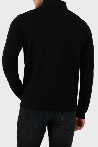 Boss Pamuklu Slim Fit Logolu Erkek Polo Yaka Sweat 50524620 001 SİYAH - 7