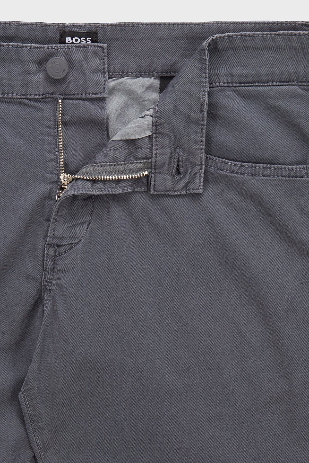 Boss Pamuklu Slim Fit Normal Bel Düz Paça Jeans Erkek Kot Pantolon 50449504 022 ANTRASİT