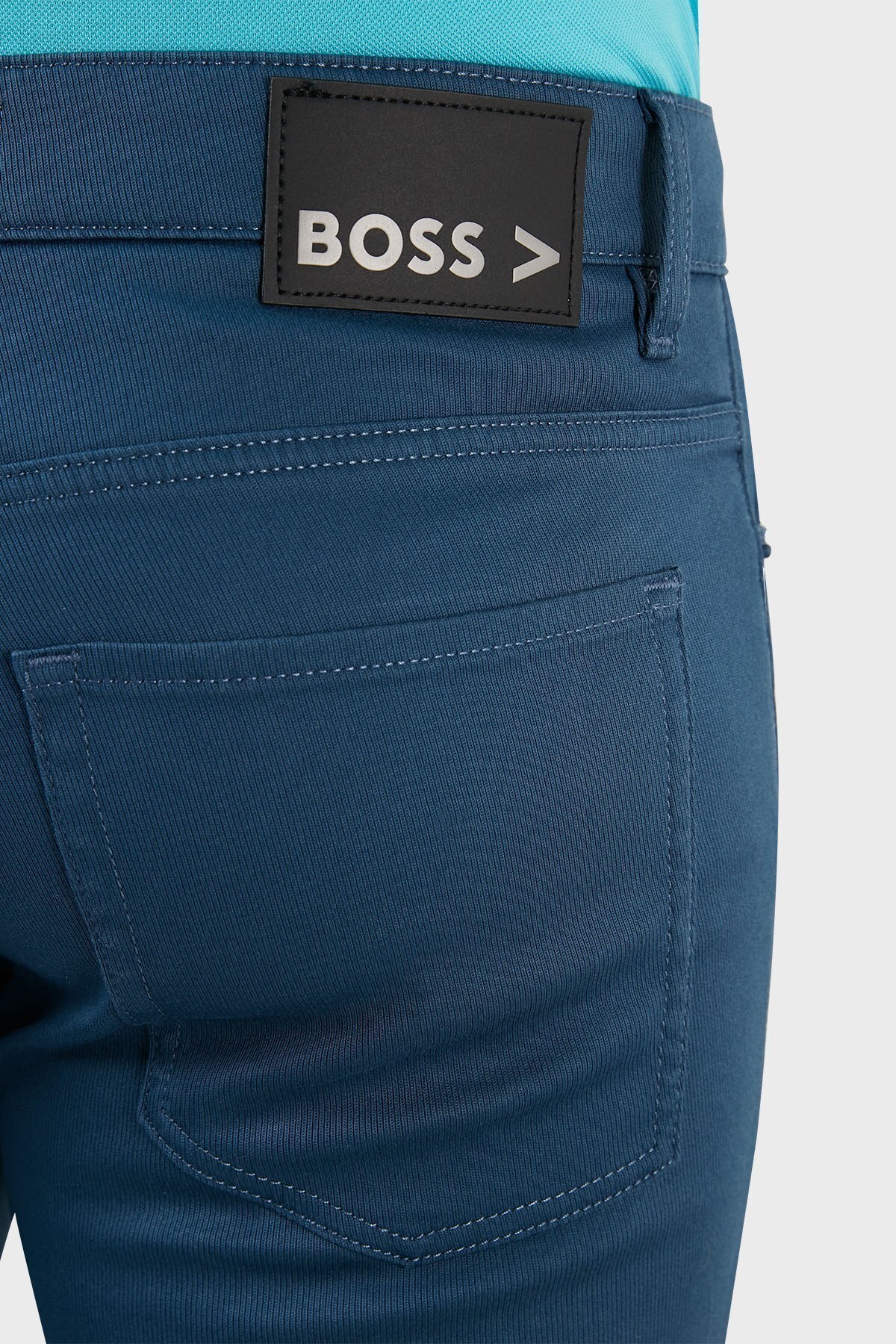 Boss Pamuklu Streç Normal Bel Slim Fit Jeans Erkek Kot Pantolon 50471115 413 LACİVERT