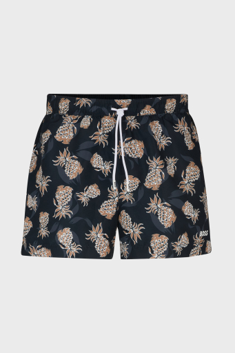 Boss Regular Fit Cepli Erkek Mayo Short 50515718 002 SİYAH - 8