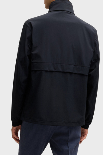 Boss Regular Fit Gizli Kapüşonlu Softshell Erkek Ceket 50528439 404 LACİVERT - 2