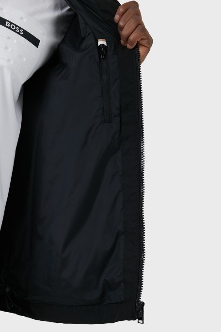 Boss Regular Fit Kapüşonlu Erkek Ceket 50505282 001 SİYAH - 6