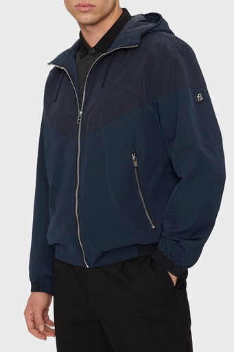Boss Regular Fit Kapüşonlu Erkek Ceket 50520027 404 LACİVERT - 1