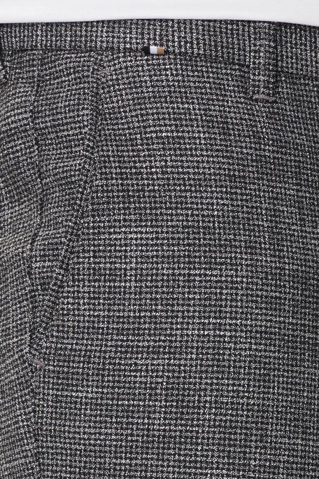 Boss Regular Fit Kırçıllı Erkek Pantolon 50519108 001 SİYAH - 5