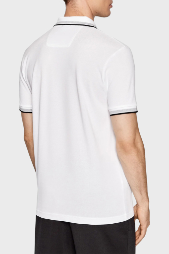 Boss Pamuklu Regular Fit Erkek Polo Yaka T Shirt 50469055 100 BEYAZ - 9