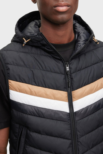 Boss Renk Bloklu Cepli Su Tutmaz Regular Fit Erkek Yelek 50488272 001 SİYAH - 7