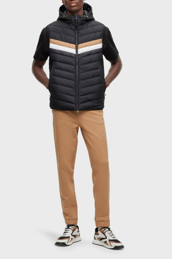 Boss Renk Bloklu Cepli Su Tutmaz Regular Fit Erkek Yelek 50488272 001 SİYAH - 8