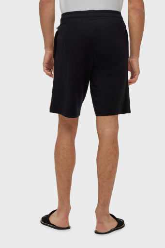 Boss Şeritli Logolu Regular Fit Cepli Büzgülü Erkek Short 50491511 001 SİYAH - 3