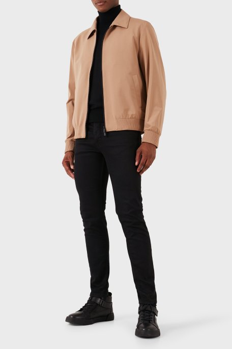 Boss Slim Fit Çift Fermuarlı Erkek Ceket 50521580 282 CAMEL - 2