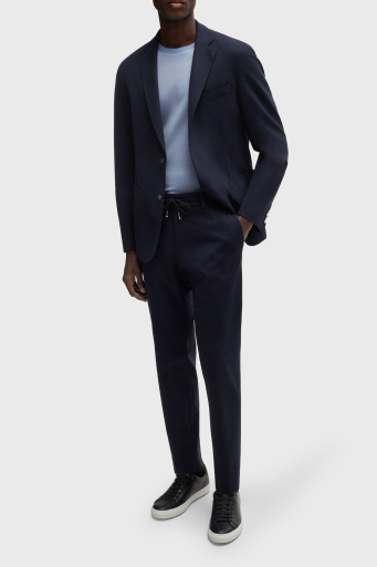 Boss Slim Fit Dar Paça Erkek Pantolon 50521643 404 LACİVERT - 2