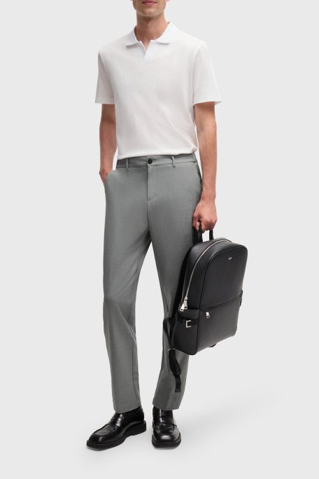 Boss Slim Fit Esnek Erkek Pantolon 50521051 041 GRİ - 2