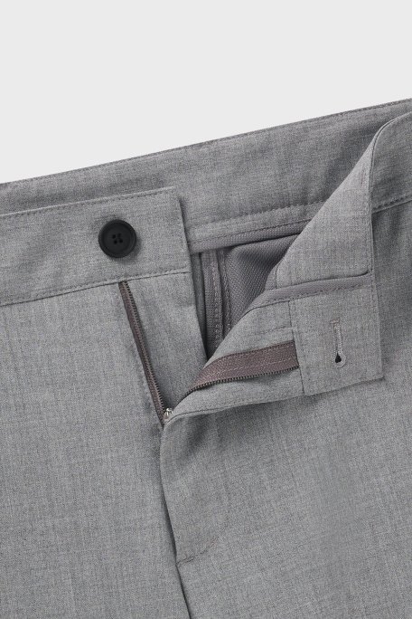 Boss Slim Fit Esnek Erkek Pantolon 50521051 041 GRİ - 5