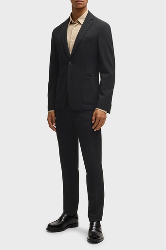 Boss Slim Fit Mono Yaka Klasik Erkek Ceket 50535083 001 SİYAH - 3