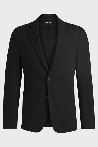 Boss Slim Fit Mono Yaka Klasik Erkek Ceket 50535083 001 SİYAH - 6