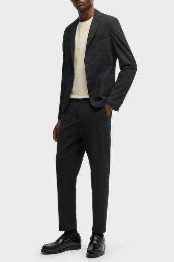 Boss Slim Fit Mono Yaka Klasik Erkek Ceket 50540703 001 SİYAH - 3