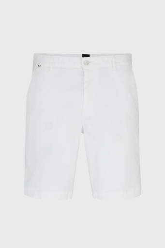 Boss Streç Pamuklu Cepli Slim Fit Erkek Short 50512524 100 BEYAZ - 5
