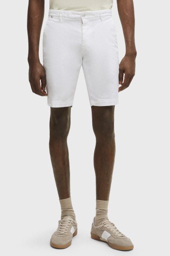 Boss Streç Pamuklu Cepli Slim Fit Erkek Short 50512524 100 BEYAZ - 7