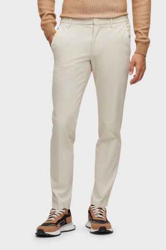 Boss Kaito1_T Streç Pamuklu Normal Bel Slim Fit Erkek Pantolon 50487754 131 BEJ - 7