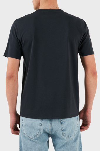 Boss Streç Pamuklu Regular Fit Bisiklet Yaka Erkek T Shirt 50533301 402 LACİVERT - 2